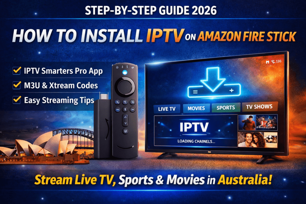 install IPTV on Amazon Fire Stick